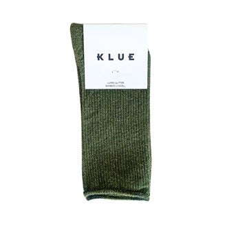 Klue - Glitter Lurex Socks - Khaki