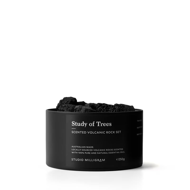 Studio Milligram - Scented Volcanic Rocks - Tin 300g - Study Of Trees