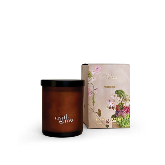 Myrtle & Moss - Summertime Candle - Mother's Day/ Austin Bloom
