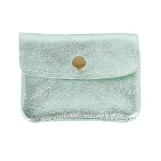 Maison Fanli - Coin Purse - Metallic Mint