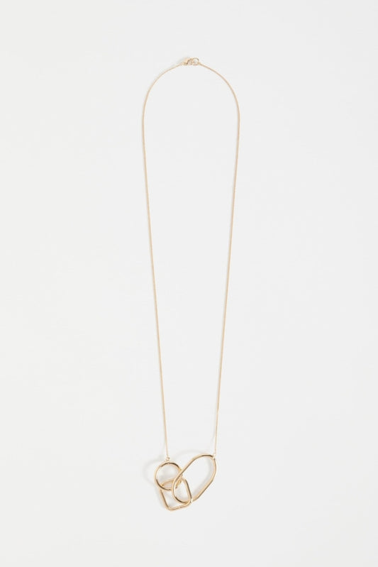 Elk The Label - Rei Long Necklace Gold Apparel & Accessories > Jewelry Necklaces