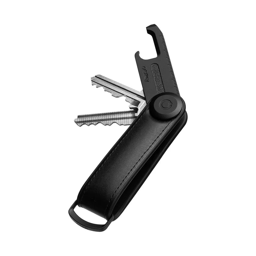 Orbitkey - Key Organiser Set - Hybrid Leather + Multi Tool- Black
