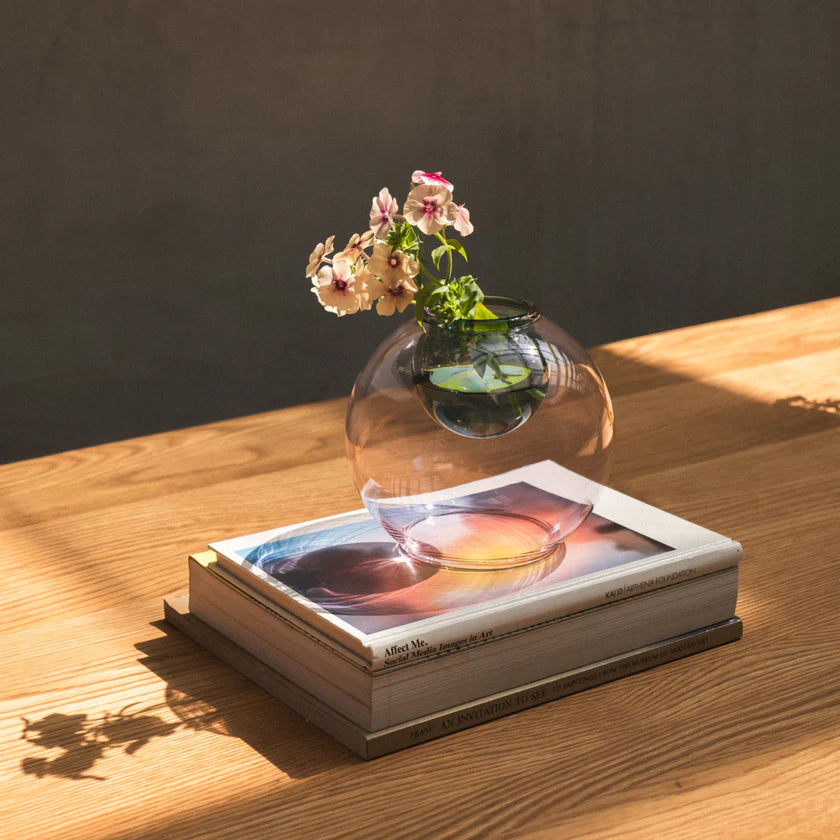 Studio Milligram - Bubble Aqua Vase - Pink/teal