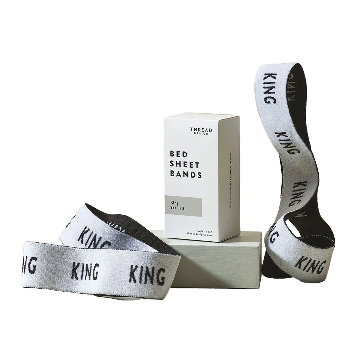 Thread Design - Bed Sheet Bands - (set Of 2)