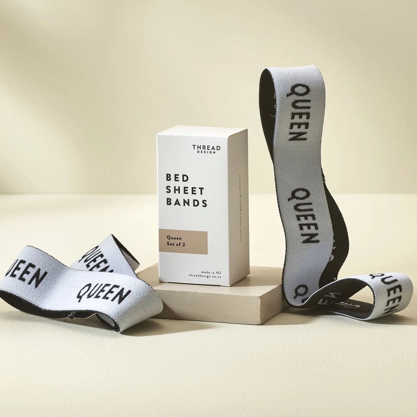Thread Design - Bed Sheet Bands - (set Of 2)
