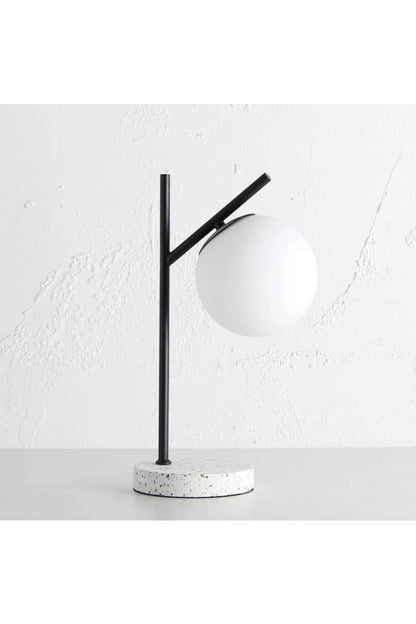 A.i - Flo Table Lamp - White & Black