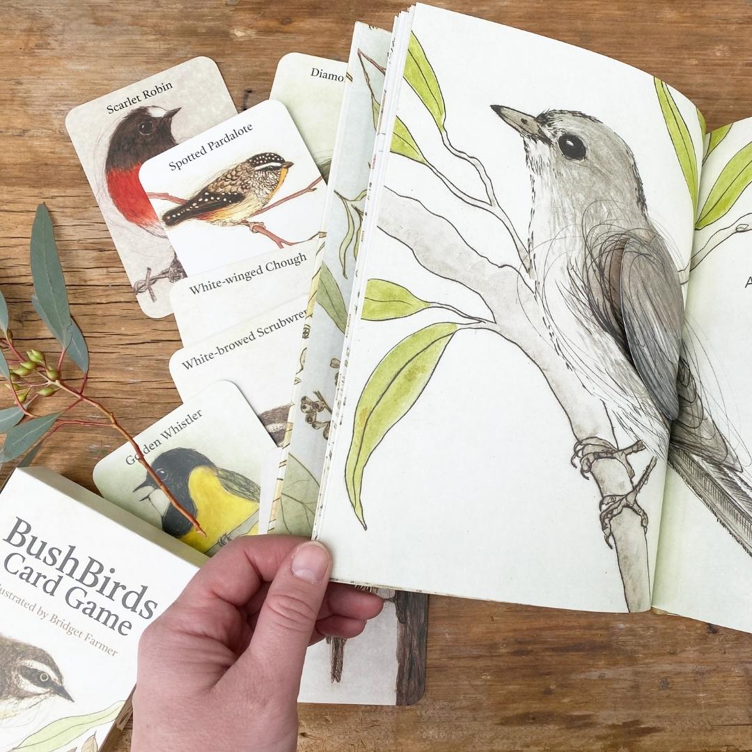 The Bush Birds - Lift The Flap Book By Bridget Farmer