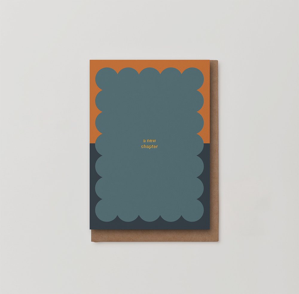 Kinshipped - A New Chapter Foiled - Greeting Card