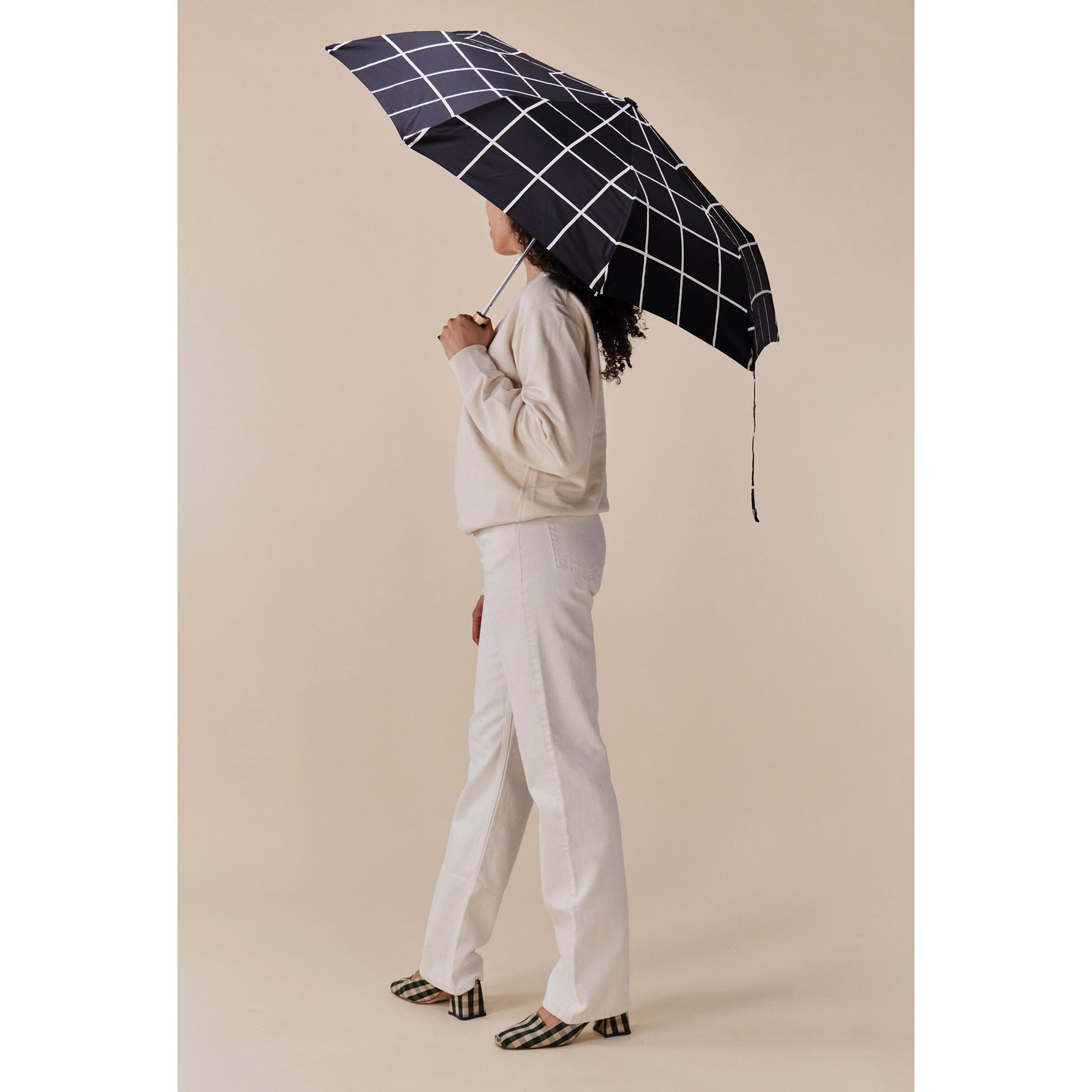 Original Duckhead - Duck Umbrella - Compact - Black Grid