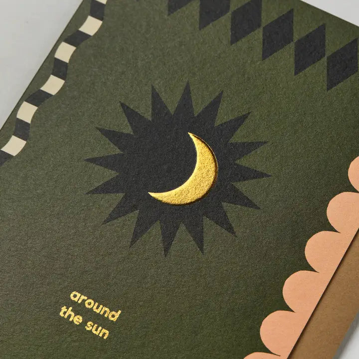 Kinshipped - Around The Sun - Greeting Card