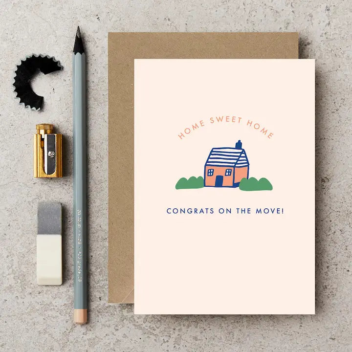 Katie Leamon - Home Sweet Home - Greeting Card