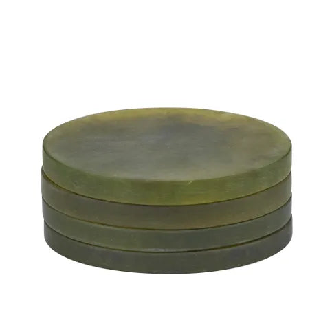 Assemble - Kip Resin Coasters (set/4) - Pesto
