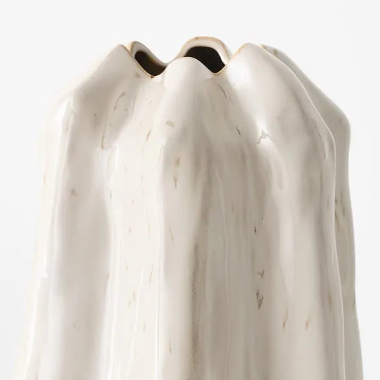 Rastina Vase - Large- 34cm X 19cm - Ivory