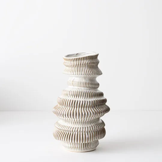 Orane Vase - Med -29cm X 16cm - Cloud
