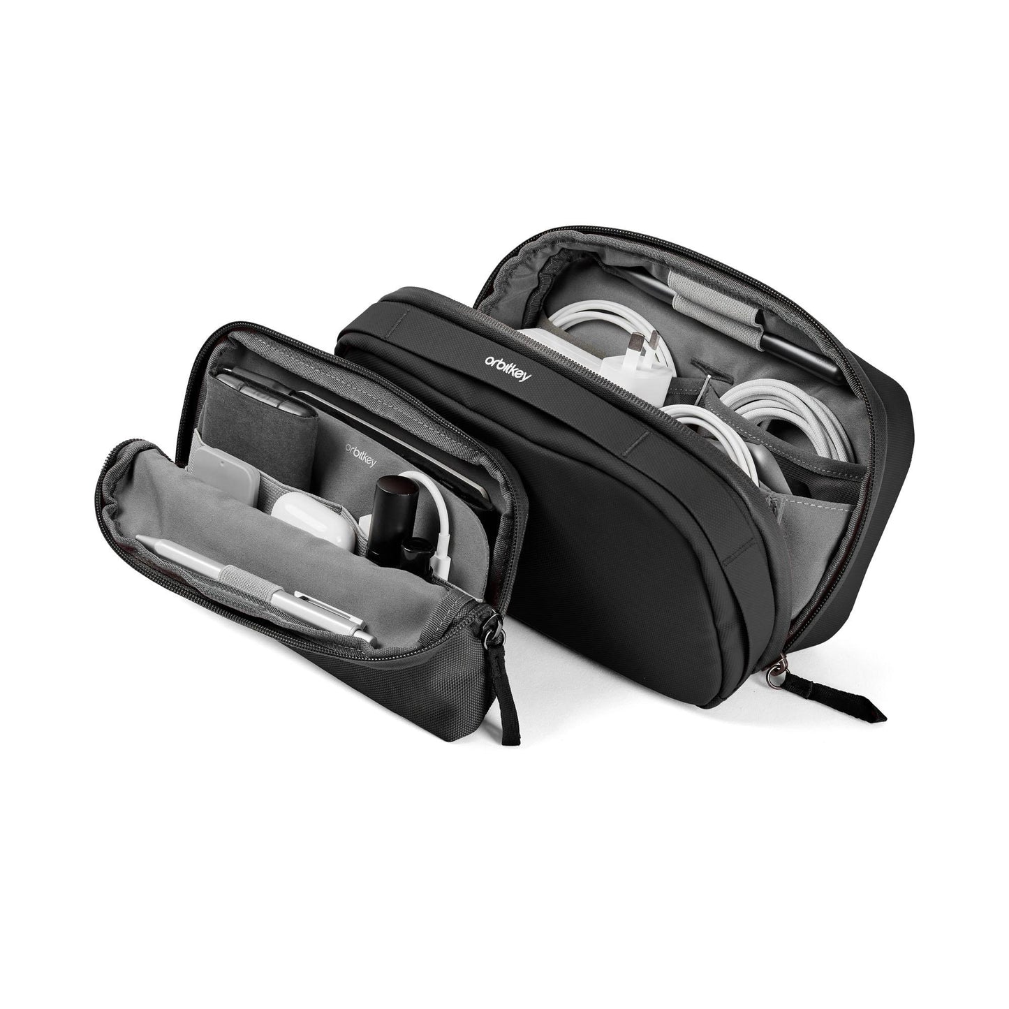 Orbitkey - 2-in-1 Tech Pouch - Black