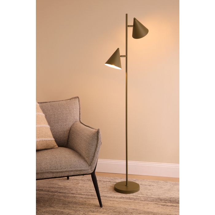 Amalfi - Kennedy Floor Lamp - Green