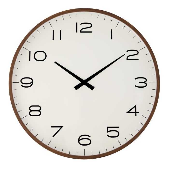 Amalfi - Cody Wall Clock - Brown