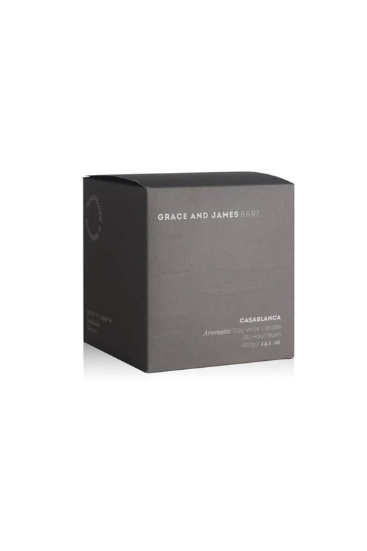 Grace And James - Bare - 80hr Candle
