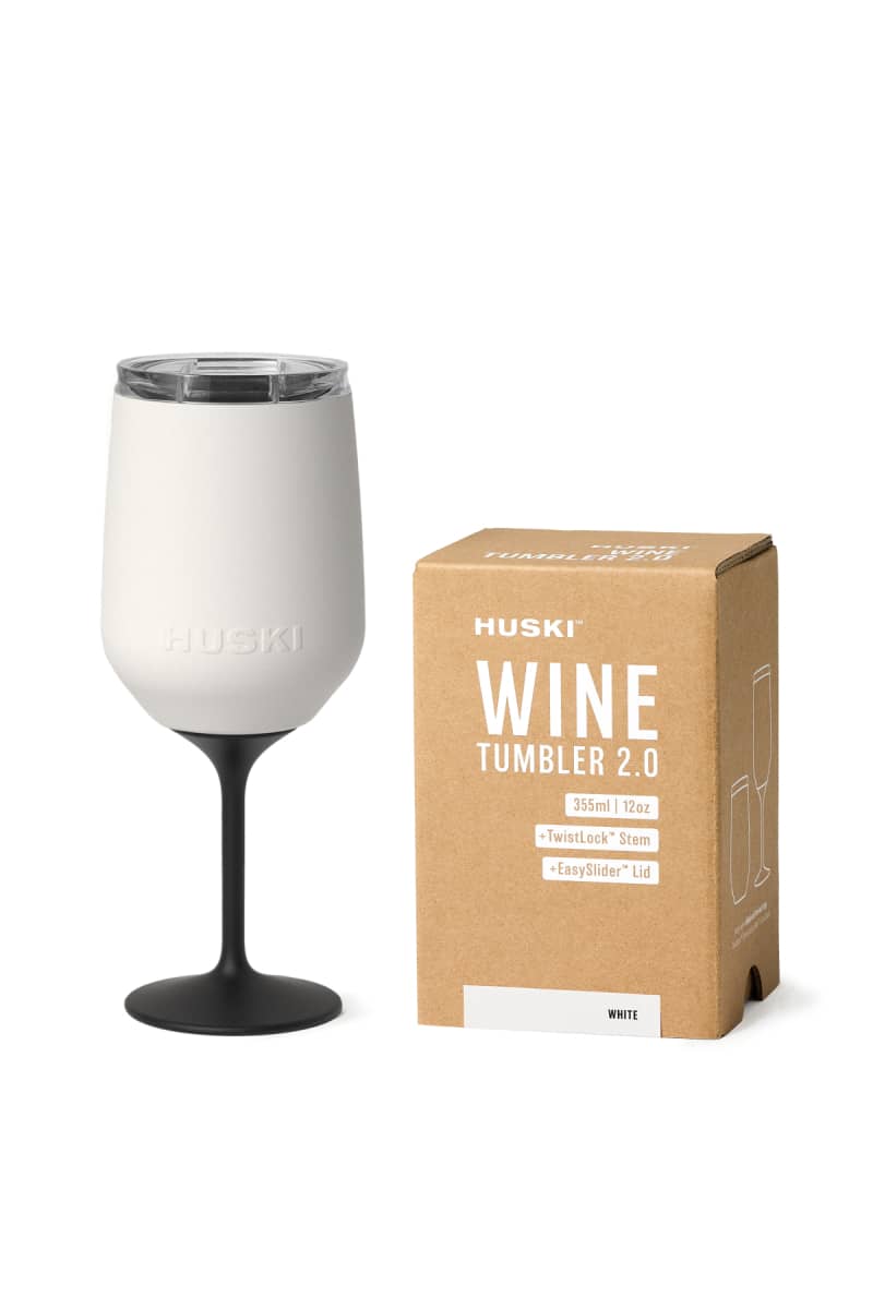 Huski - Wine Tumbler 2.0 - White