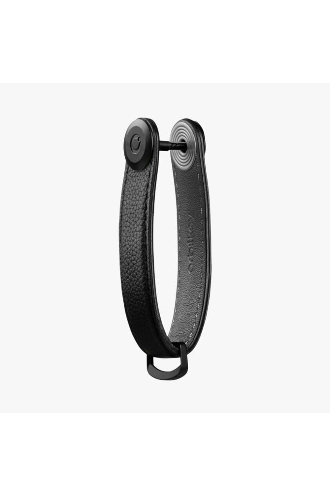 Orbitkey - Pebbled Leather Key Organiser Caviar Apparel & Accessories > Handbag Wallet Keychains