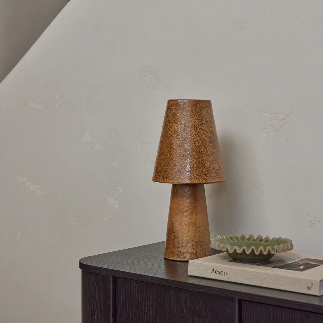 Amalfi - Nora Table Lamp - 11.5x19x41cm - Rust