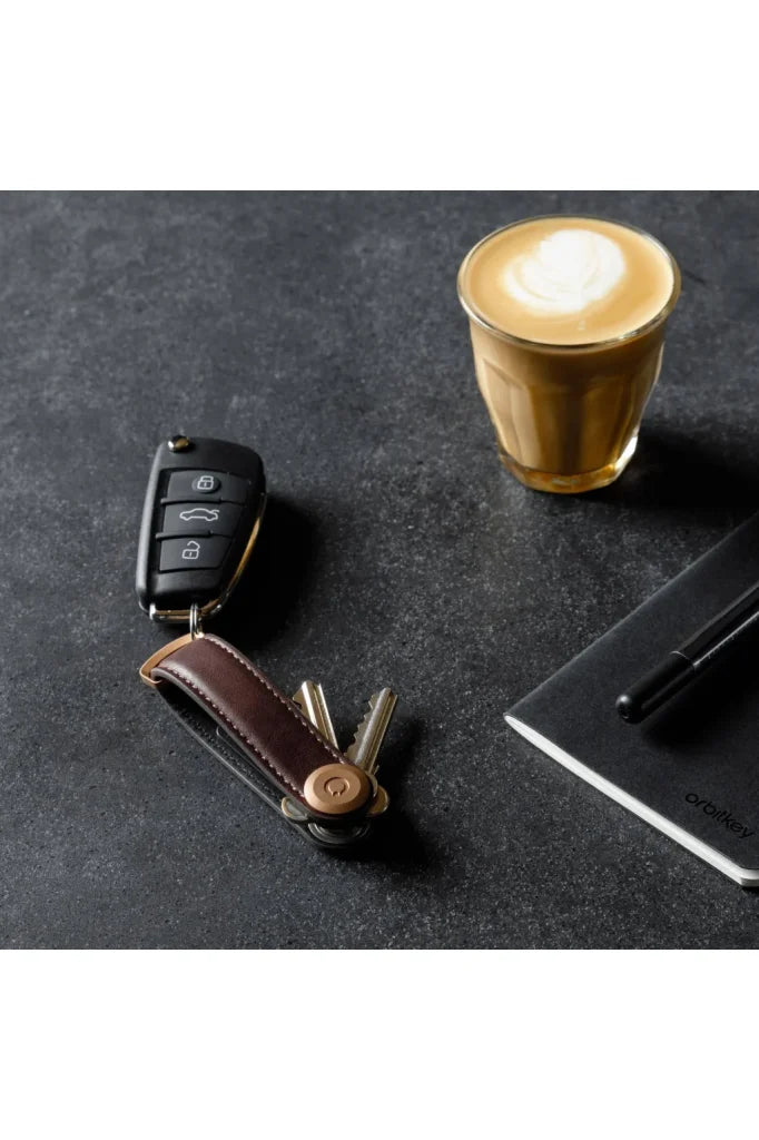 Orbitkey - Leather Key Organiser + Multitool V2