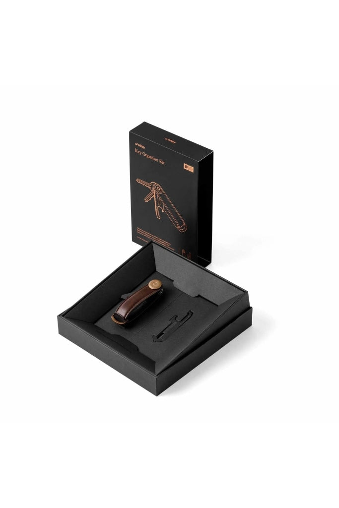 Orbitkey - Leather Key Organiser + Multitool V2