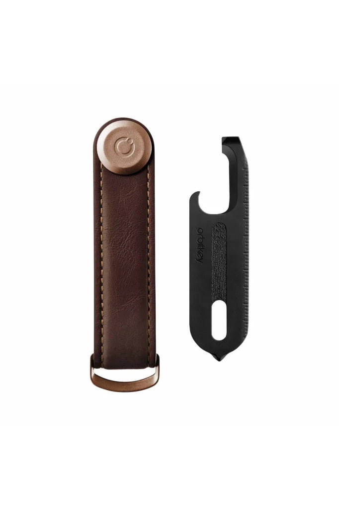 Orbitkey - Leather Key Organiser + Multitool V2
