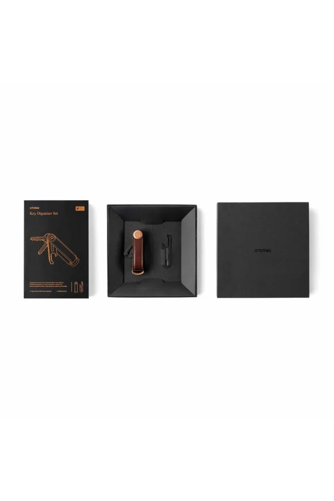 Orbitkey - Leather Key Organiser + Multitool V2