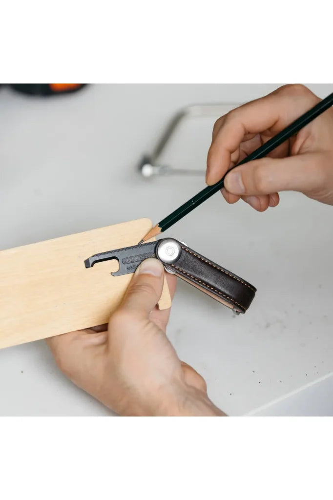 Orbitkey - Leather Key Organiser + Multitool V2