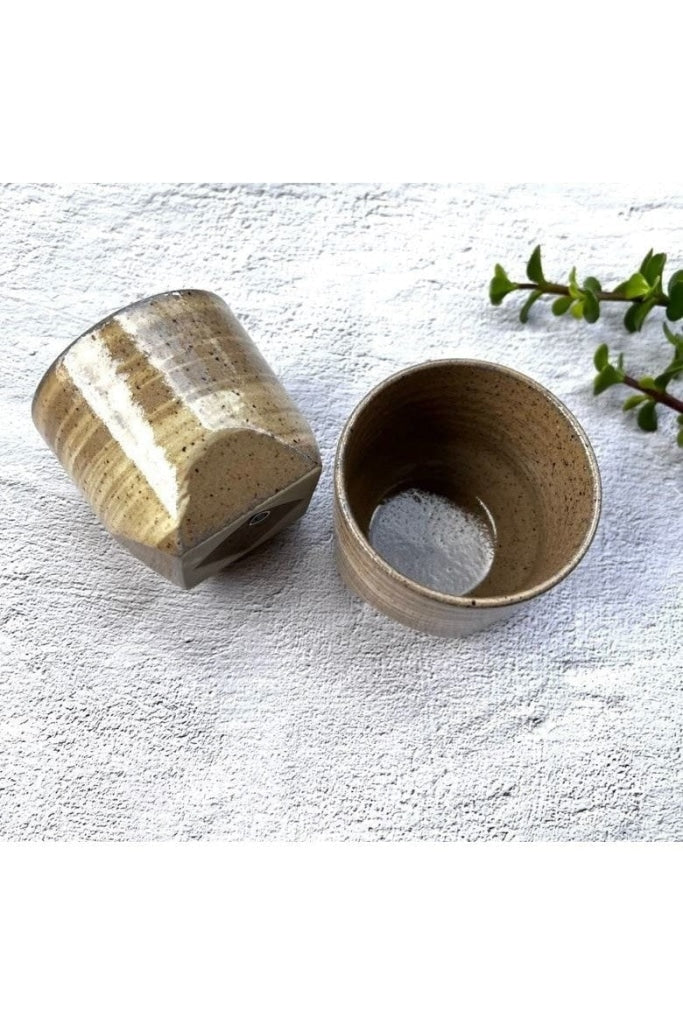 Concept Japan - Square Feet Cup Sand Home & Garden > Kitchen Dining Tableware Drinkware Coffee Tea