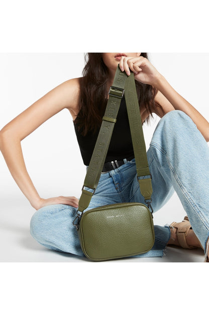 Status Anxiety - Plunder With Webbed Strap Bag Khaki
