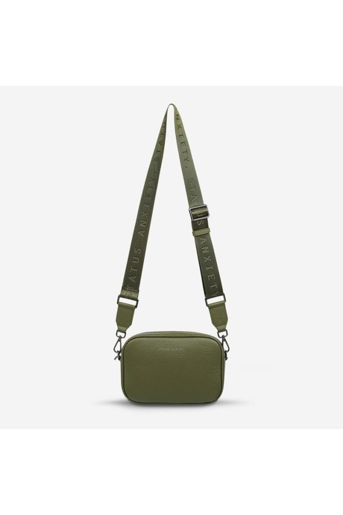Status Anxiety - Plunder With Webbed Strap Bag Khaki