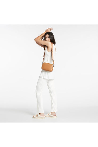 Status Anxiety - Plunder With Webbed Strap Bag Tan