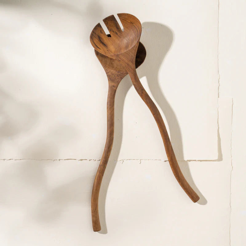 Inartisan - Tandi Teak Salad Servers