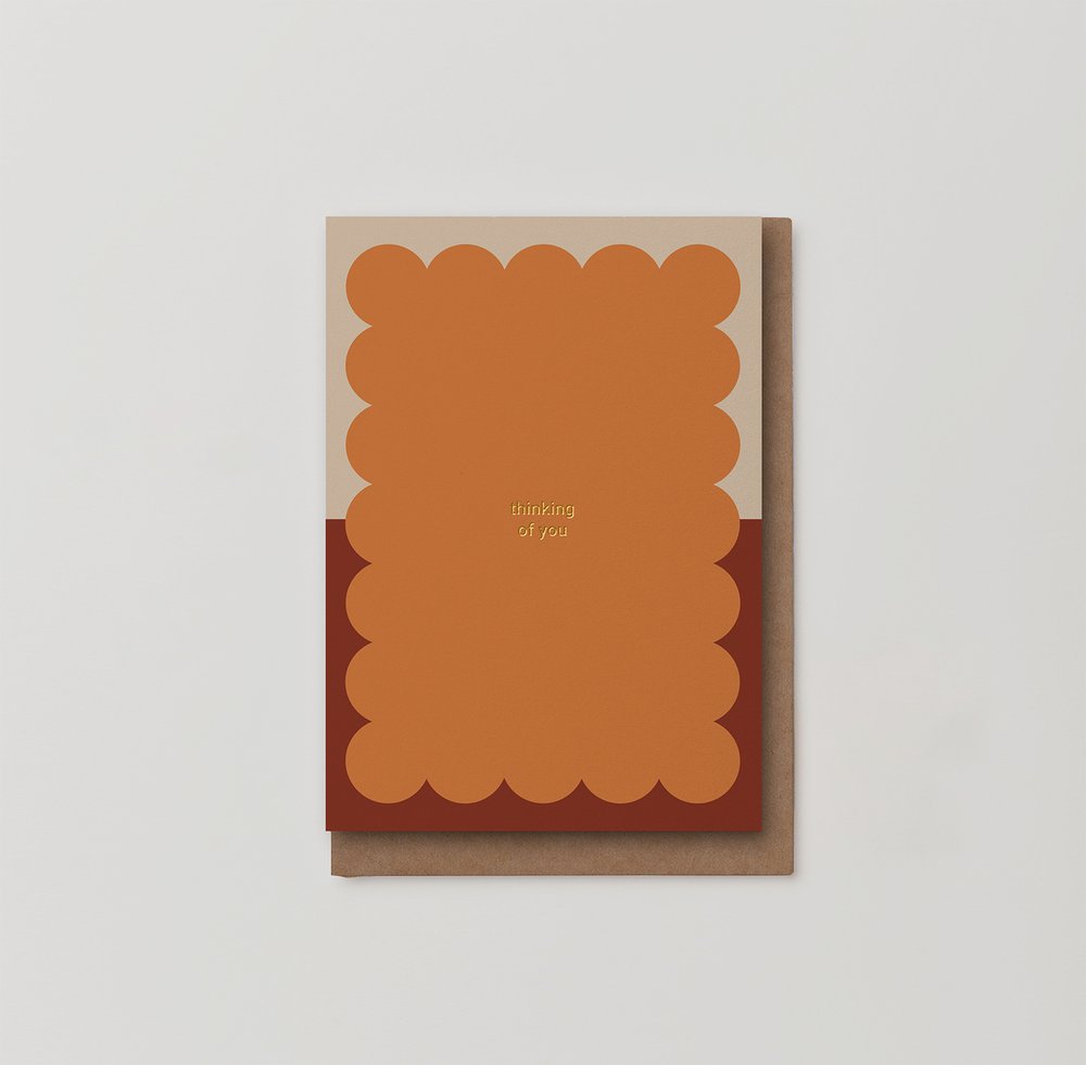 Kinshipped - Thinking Of You - Foiled - Sympathy - Greeting Card