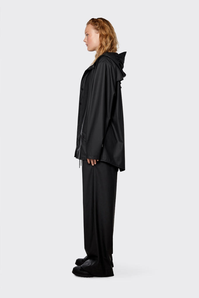 Rains - Jacket Black Apparel & Accessories > Clothing Outerwear Coats Jackets