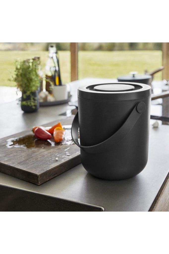 Zone Denmark - Bio Waste Container Circular Black