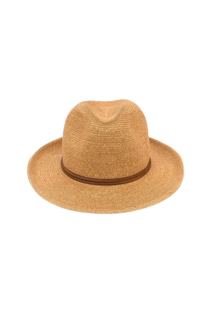 Travaux En Cours - Borsalino Hat Leather Strap Havane