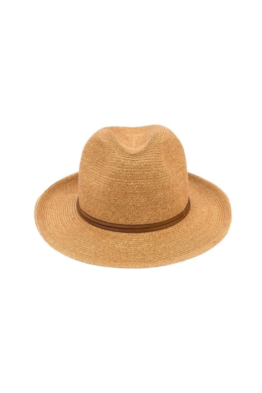 Travaux En Cours - Borsalino Hat Leather Strap Havane