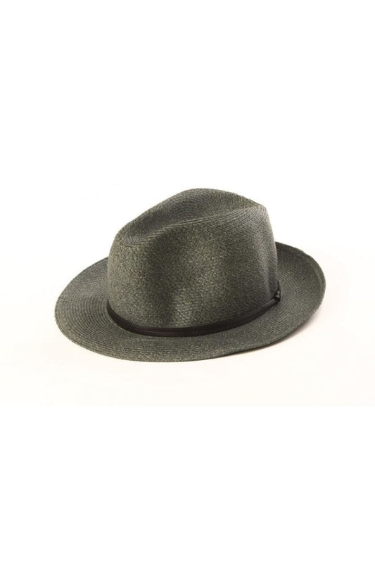 Travaux En Cours - Borsalino Hat Leather Strap Granit