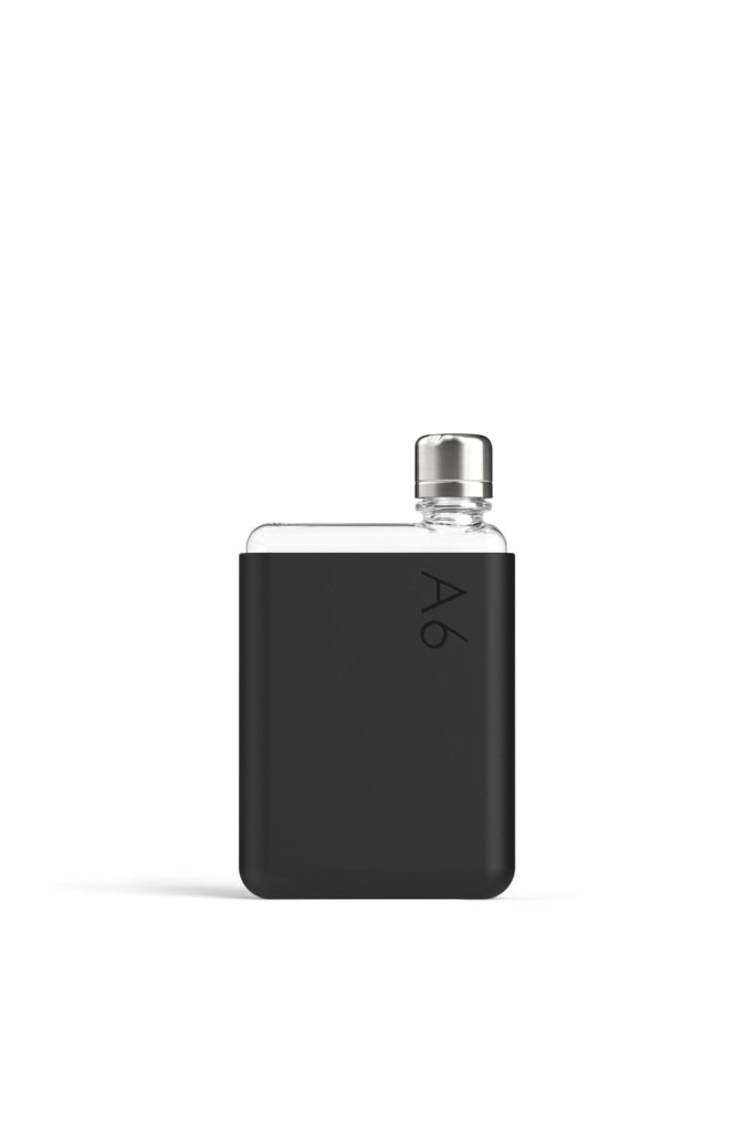 MEMOBOTTLE - A6 SILICONE SLEEVE - BLACK - Tempted Kensington