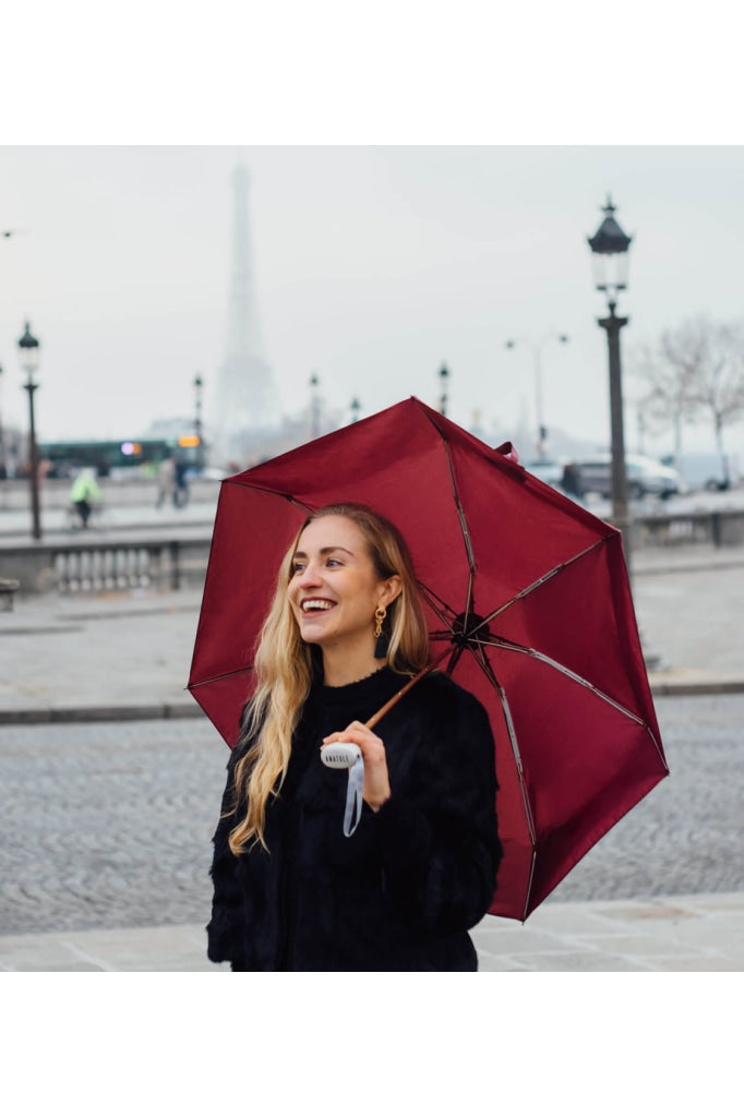 Anatole - Micro Umbrella Burgundy Home & Garden > Parasols Rain Umbrellas