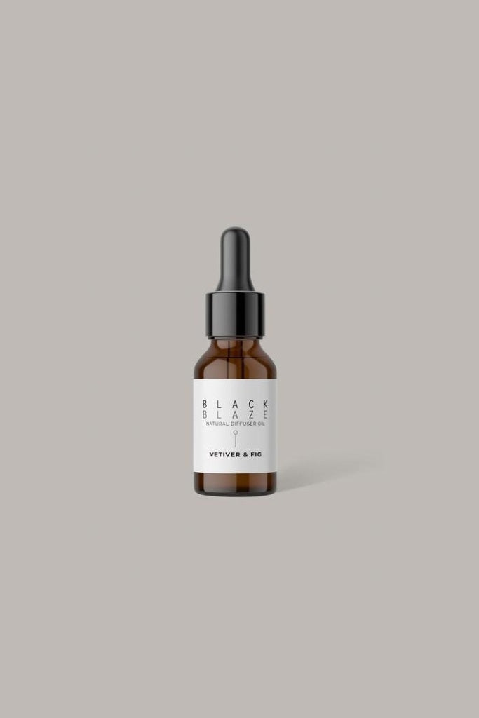 BLACK BLAZE - DIFFUSER OIL - VETIVER & FIG