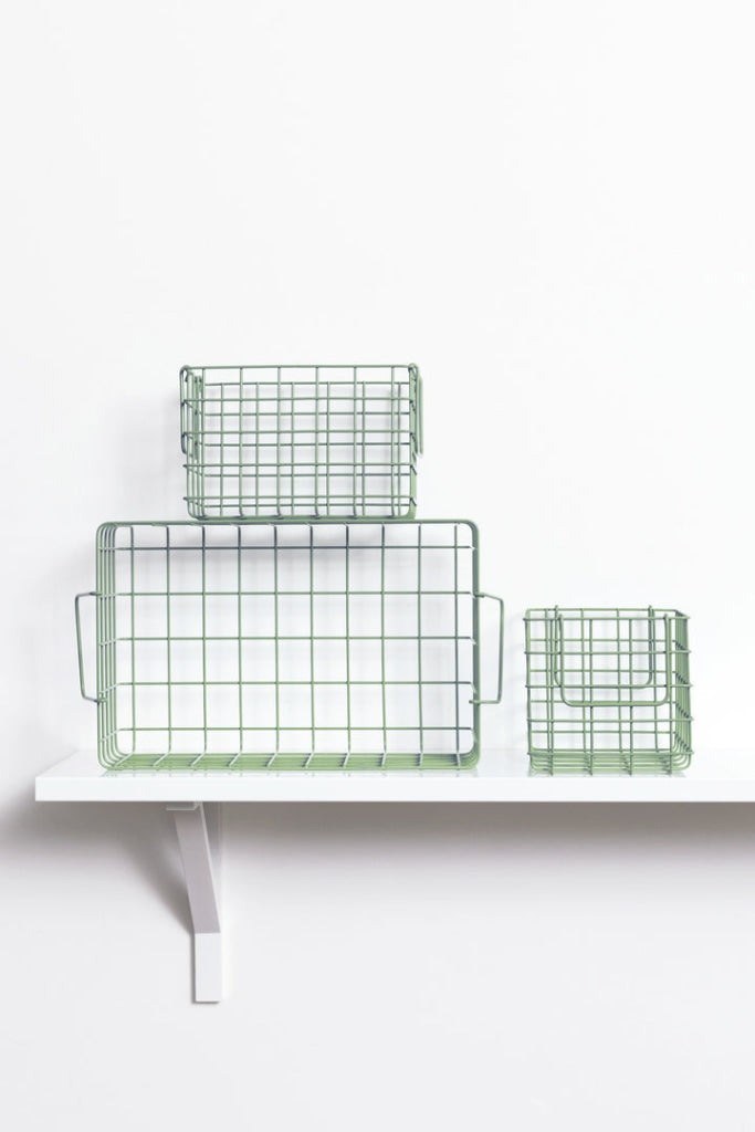 Mustard Made - Set Of 3 Baskets In Sage Furniture > Cabinets & Storage Lockers Locker
