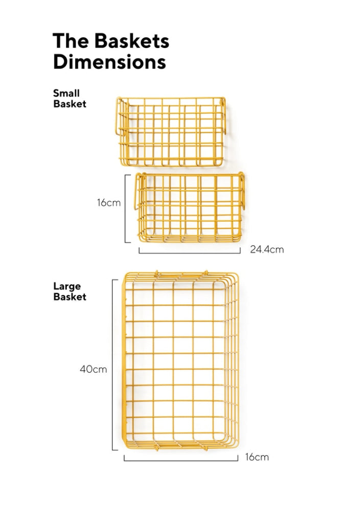 Mustard Made - Set Of 3 Baskets In Furniture > Cabinets & Storage Lockers Locker