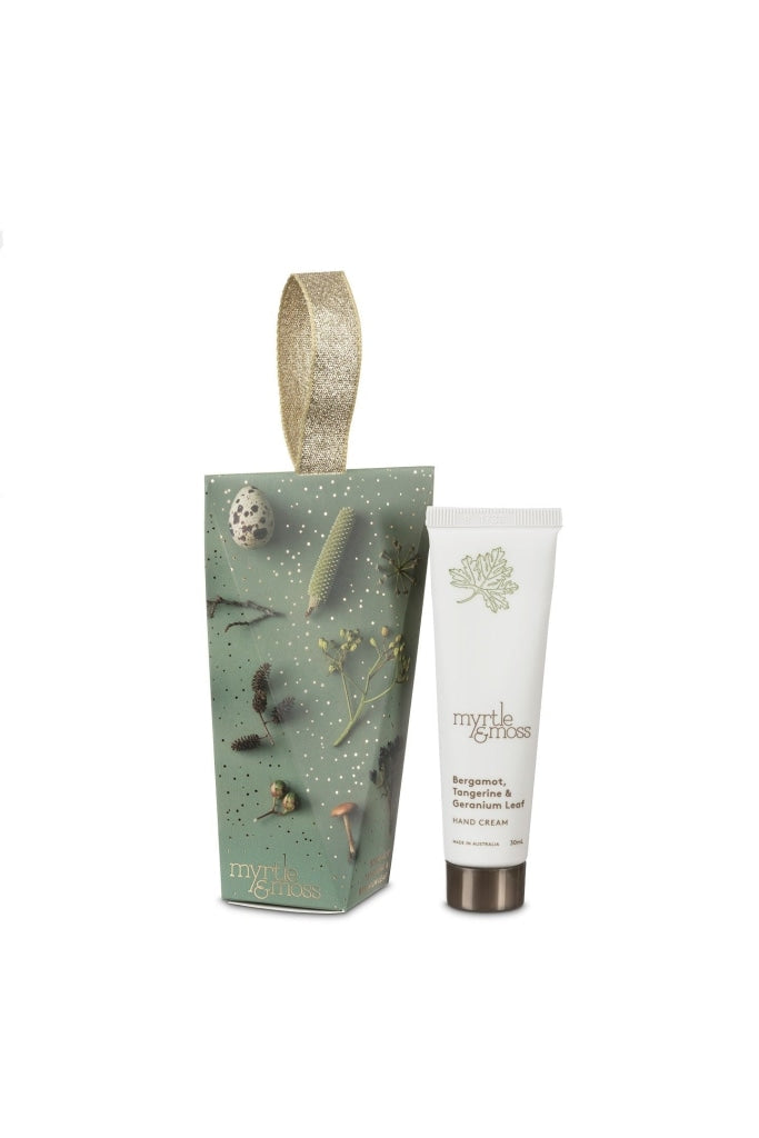 Myrtle & Moss - Ornament Mini Hand Cream - 30ml - Bergamot