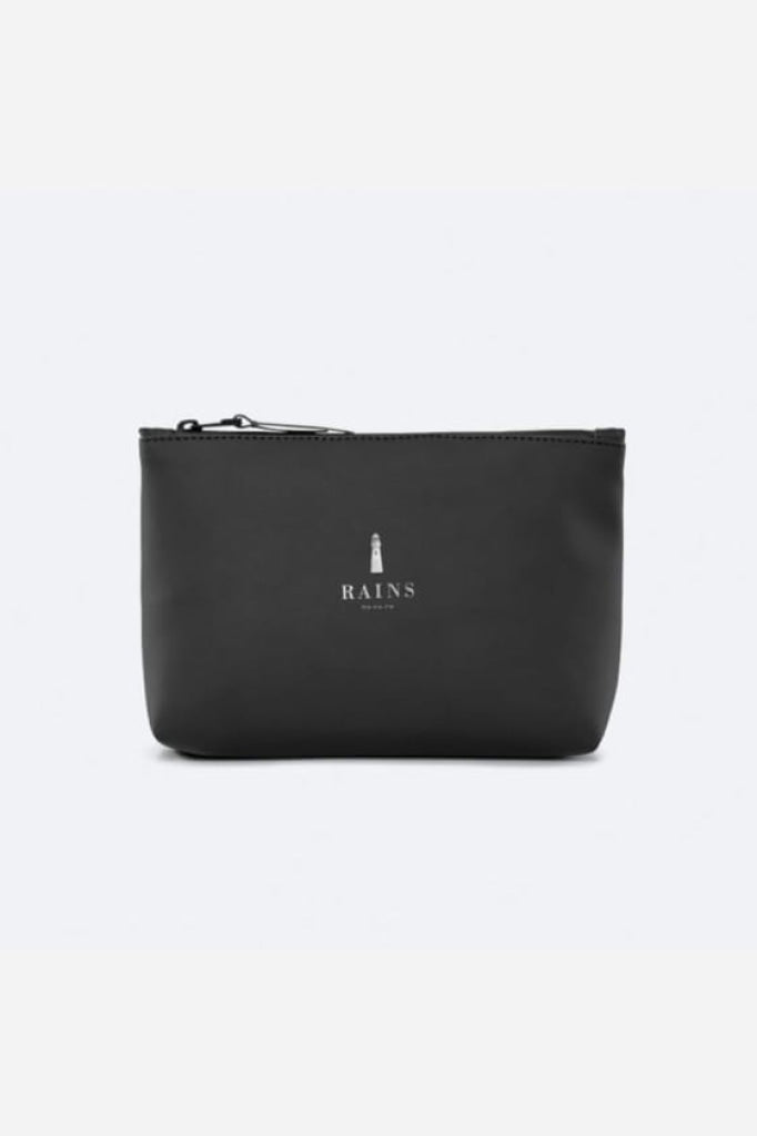 RAINS - COSMETIC BAG - BLACK