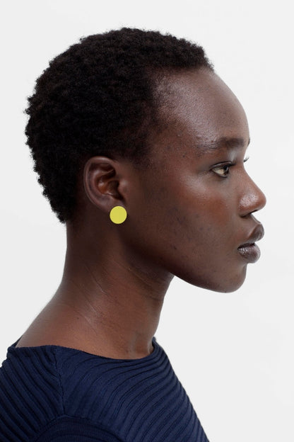 Elk The Label - Gards Studs Set Splice Yellow Apparel & Accessories > Jewelry Earrings