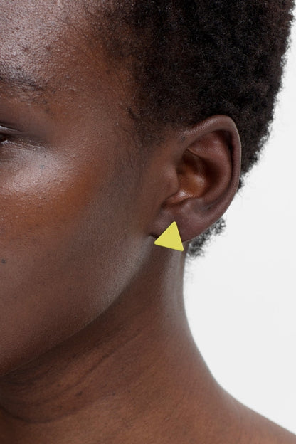 Elk The Label - Gards Studs Set Splice Yellow Apparel & Accessories > Jewelry Earrings